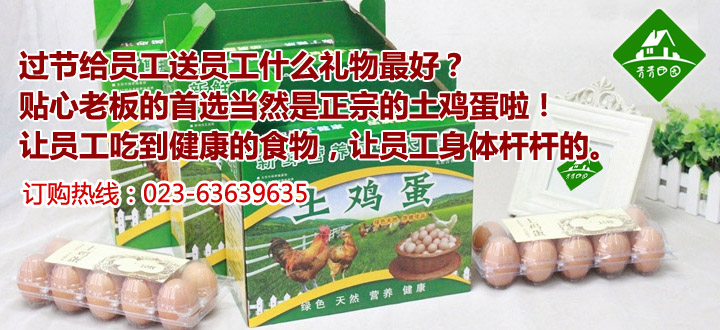 重庆土鸡蛋盒装礼品装